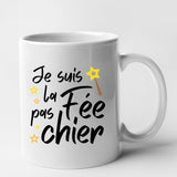 Mug La fée pas chier Blanc