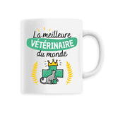 Mug La meilleure vétérinaire du monde 