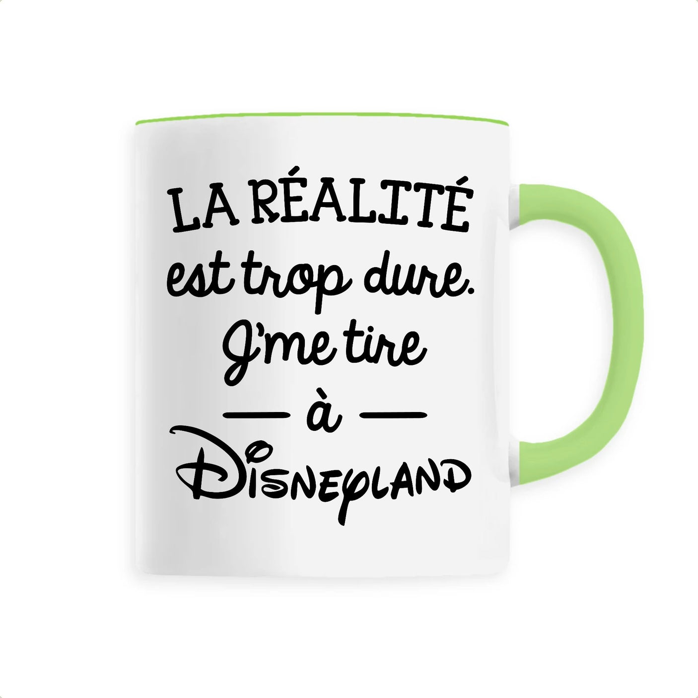 Mug La réalité est trop dure 