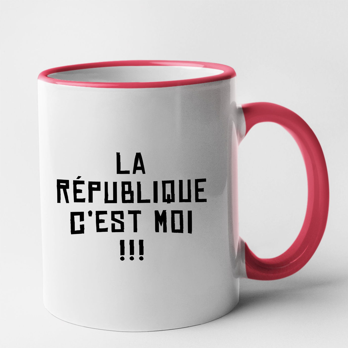 Mug La république c'est moi Rouge