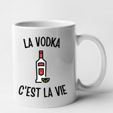 Mug La vodka c'est la vie Blanc