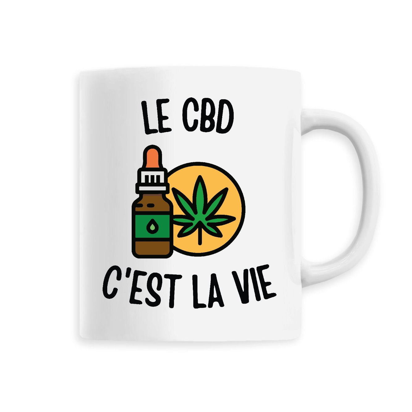 Mug Le CBD c'est la vie 