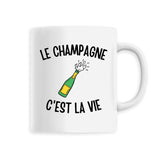 Mug Le champagne c'est la vie 