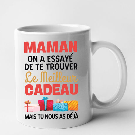 Mug Le meilleur cadeau pour maman Blanc