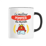 Mug Le meilleur pompier du monde 