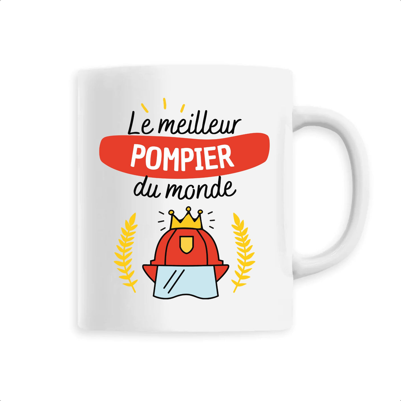 Mug Le meilleur pompier du monde 