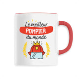 Mug Le meilleur pompier du monde 