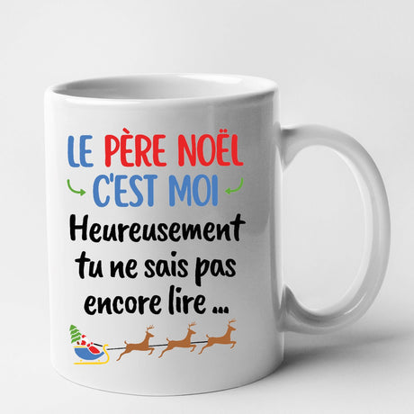 Mug Le Père Noël c'est moi Blanc