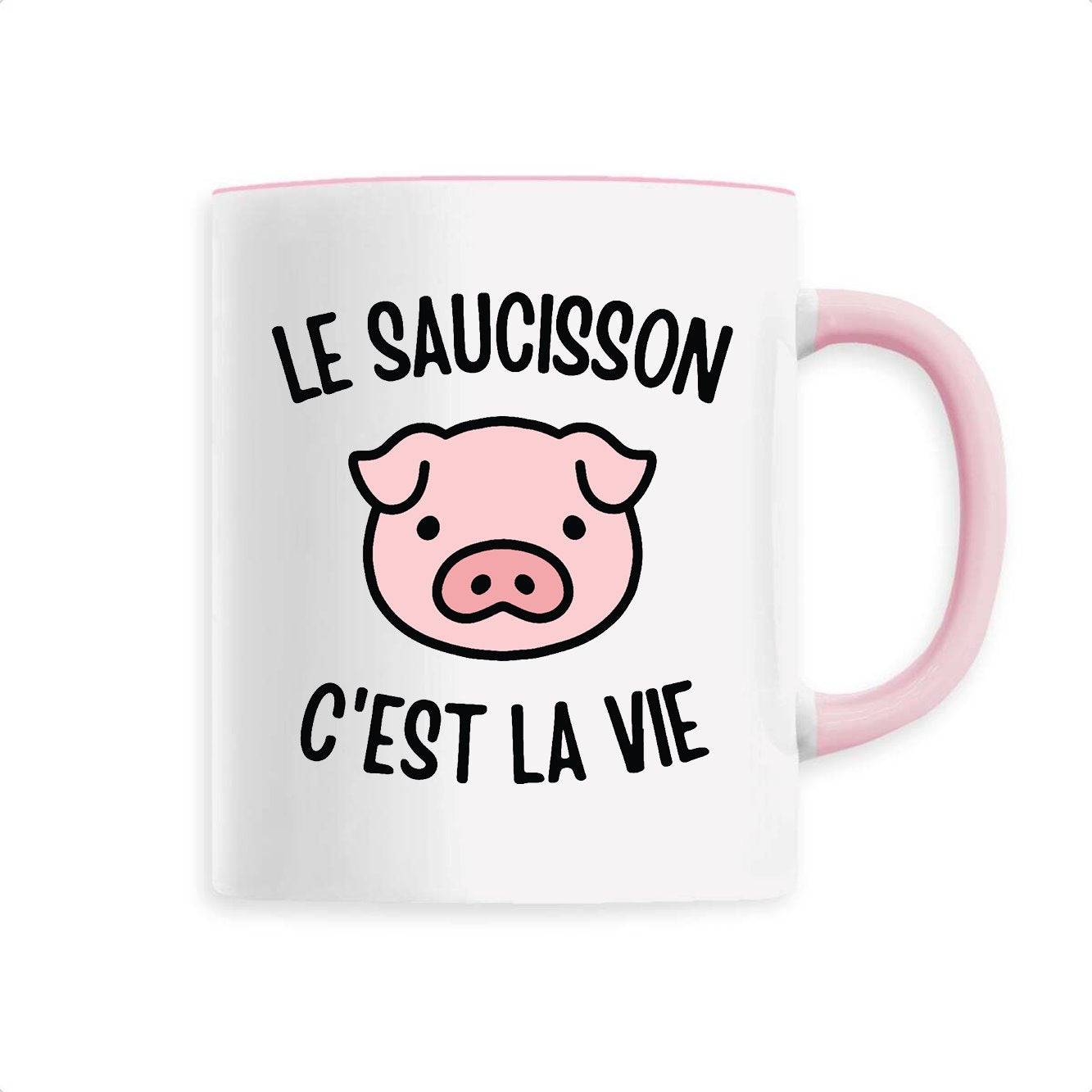 Mug Le saucisson c'est la vie 