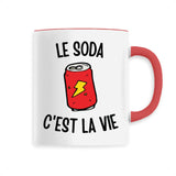 Mug Le soda c'est la vie 