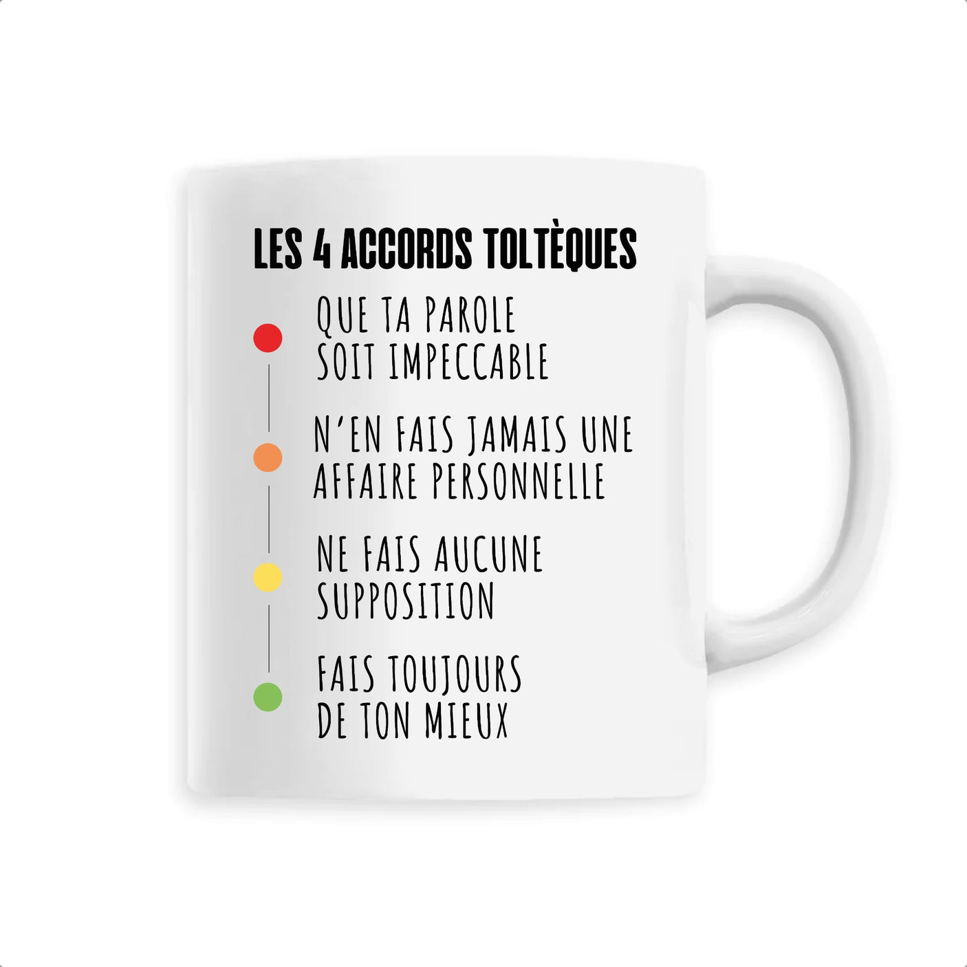 Mug Les 4 accords toltèques 