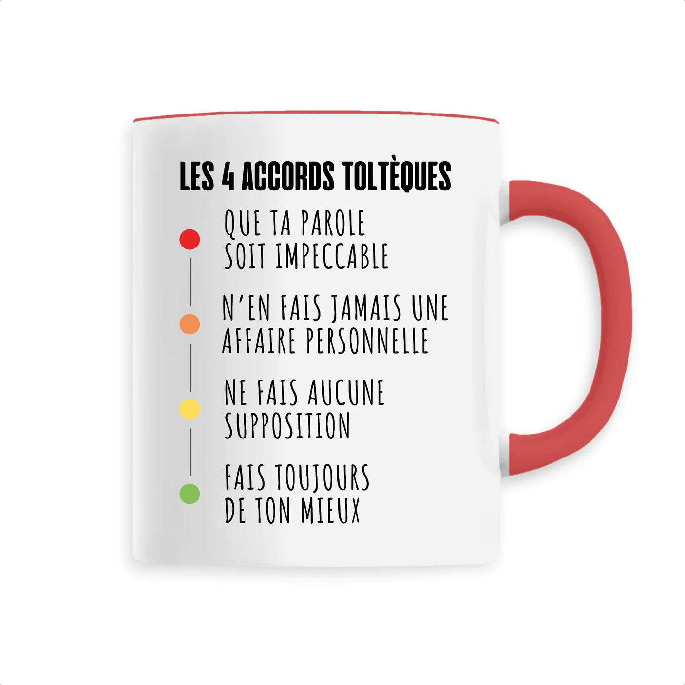 Mug Les 4 accords toltèques 