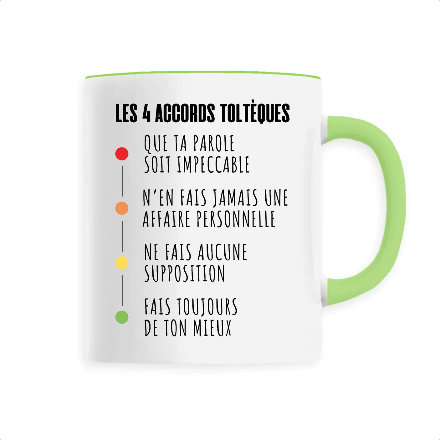 Mug Les 4 accords toltèques 