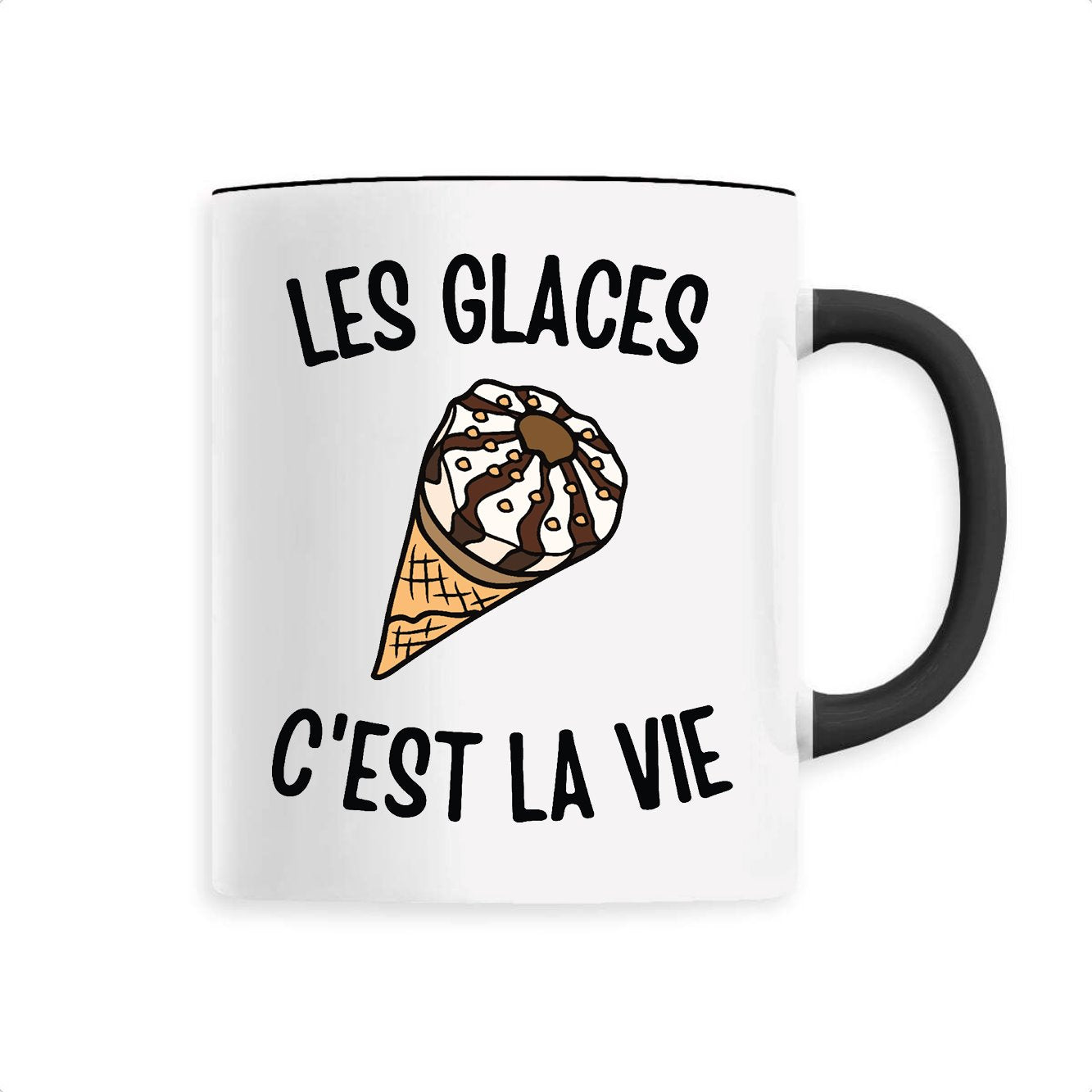 Mug Les glaces c'est la vie 