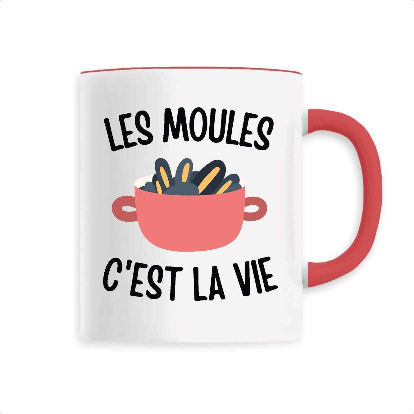 Mug Les moules c'est la vie 