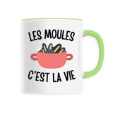 Mug Les moules c'est la vie 