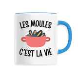 Mug Les moules c'est la vie 