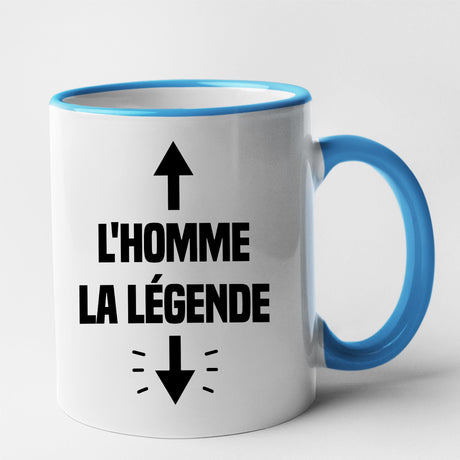 Mug L'homme la légende Bleu