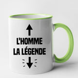 Mug L'homme la légende Vert