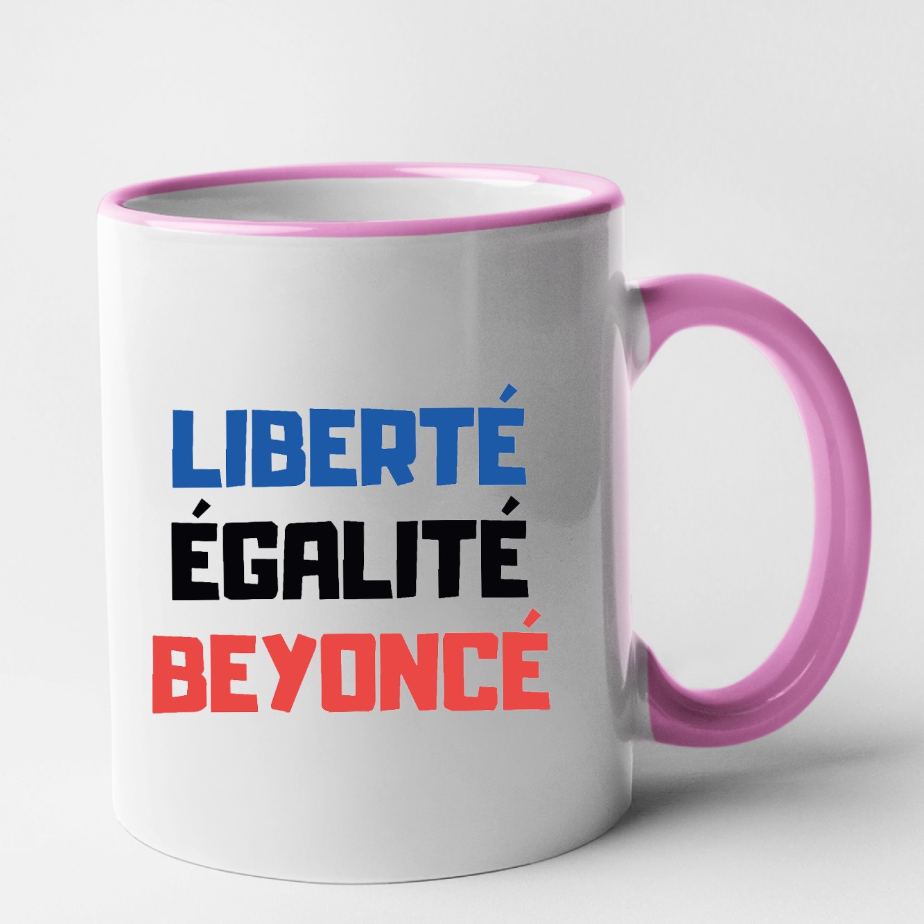 Mug Liberté égalité Beyoncé Rose