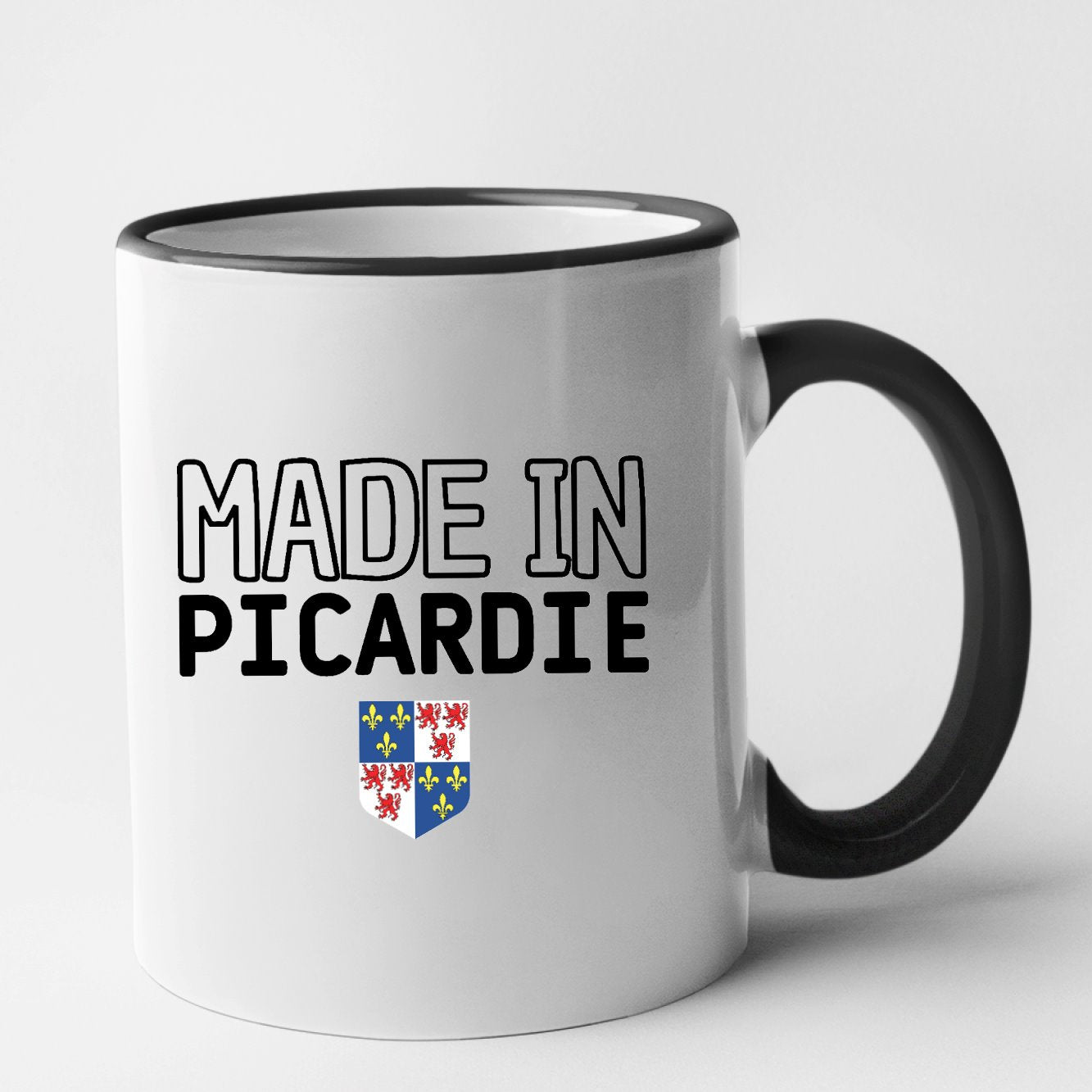 Mug Made in Picardie Noir