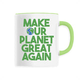 Mug Make our planet great again 