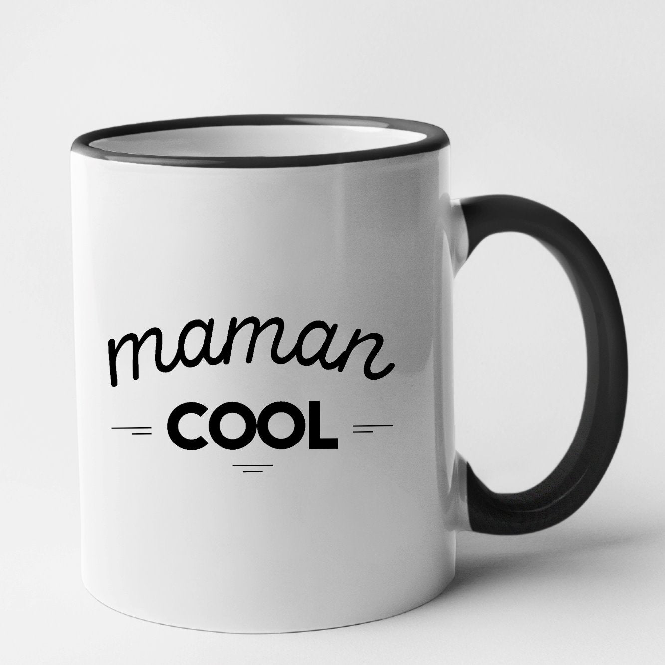 Mug Maman cool Noir