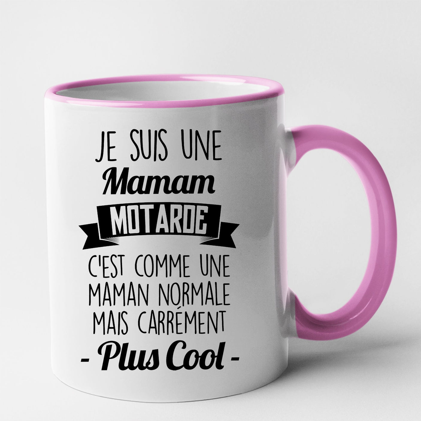 Mug Maman motarde Rose