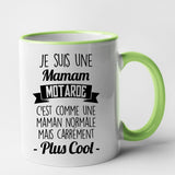 Mug Maman motarde Vert