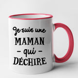 Mug Maman qui déchire Rouge