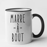 Mug Marre à bout Noir