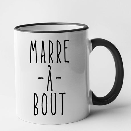 Mug Marre à bout Noir