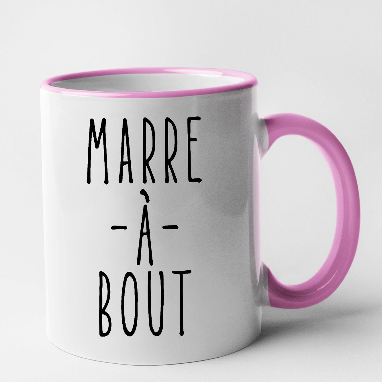 Mug Marre à bout Rose