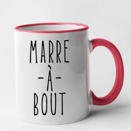 Mug Marre à bout Rouge