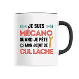 Mug Mécano mon joint de cul lâche 