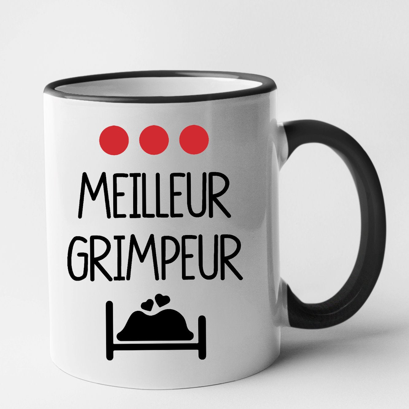 Mug Meilleur grimpeur Noir