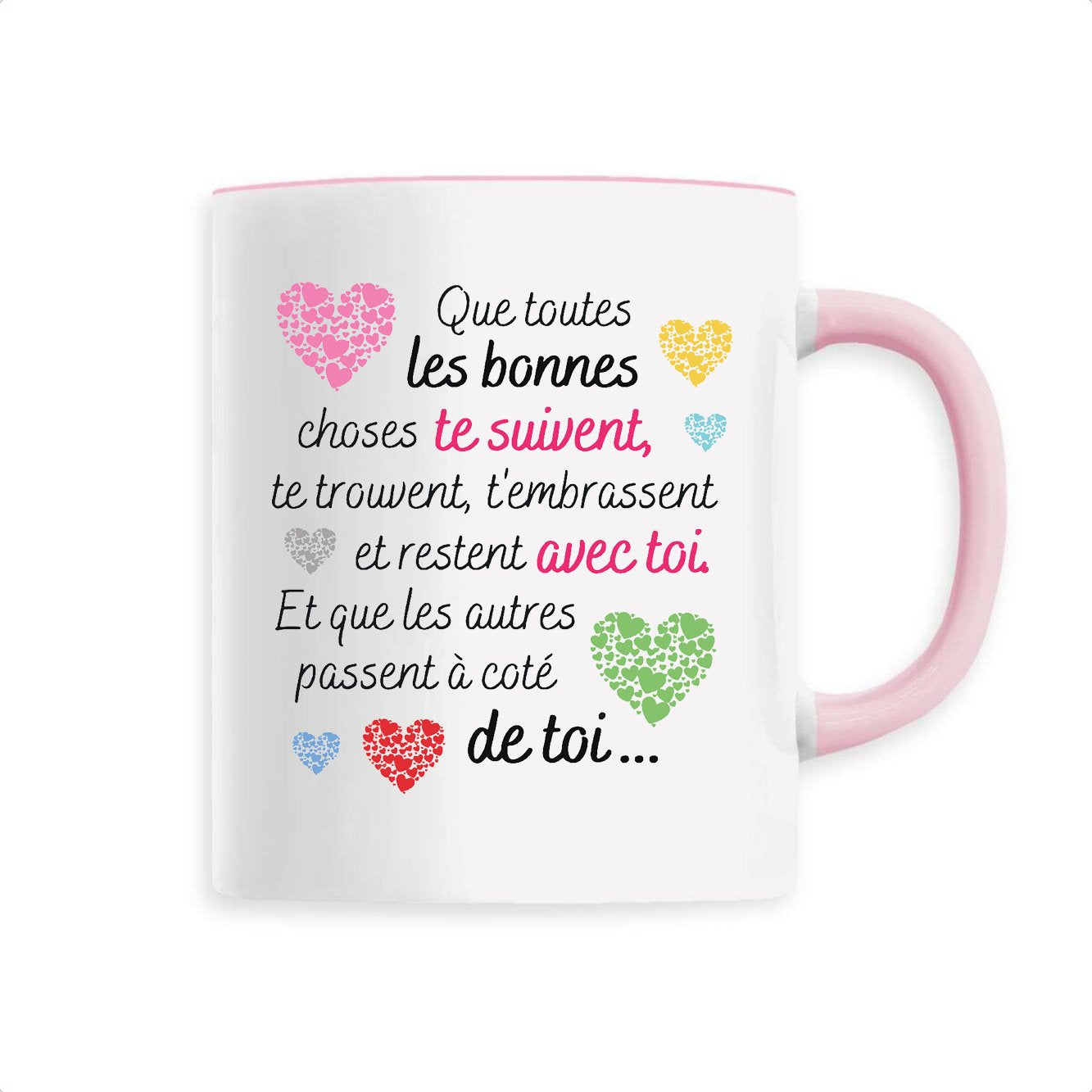 Mug Message motivant Les bonnes choses 