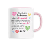 Mug Message motivant Les bonnes choses 