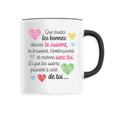 Mug Message motivant Les bonnes choses 