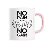 Mug No pain no gain 