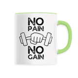 Mug No pain no gain 