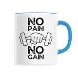 Mug No pain no gain 