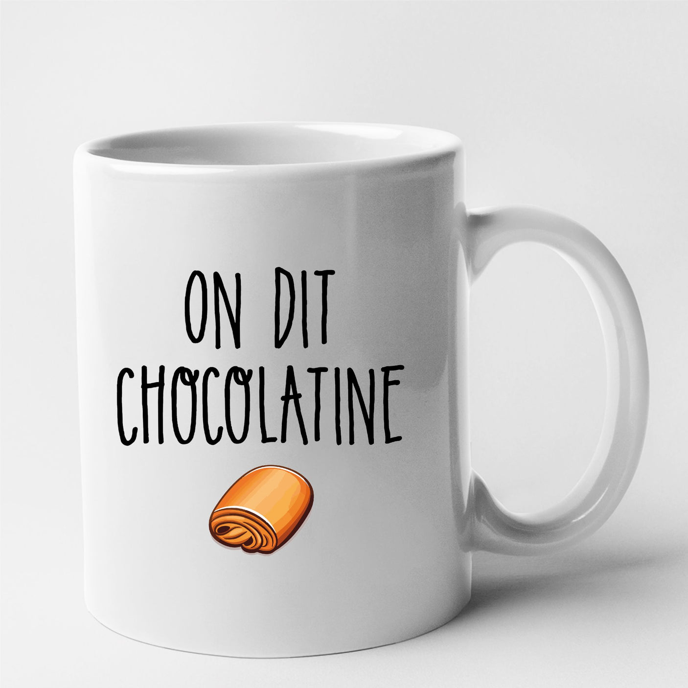 Mug On dit chocolatine Blanc