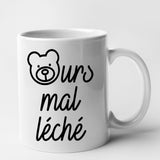 Mug Ours mal léché Blanc