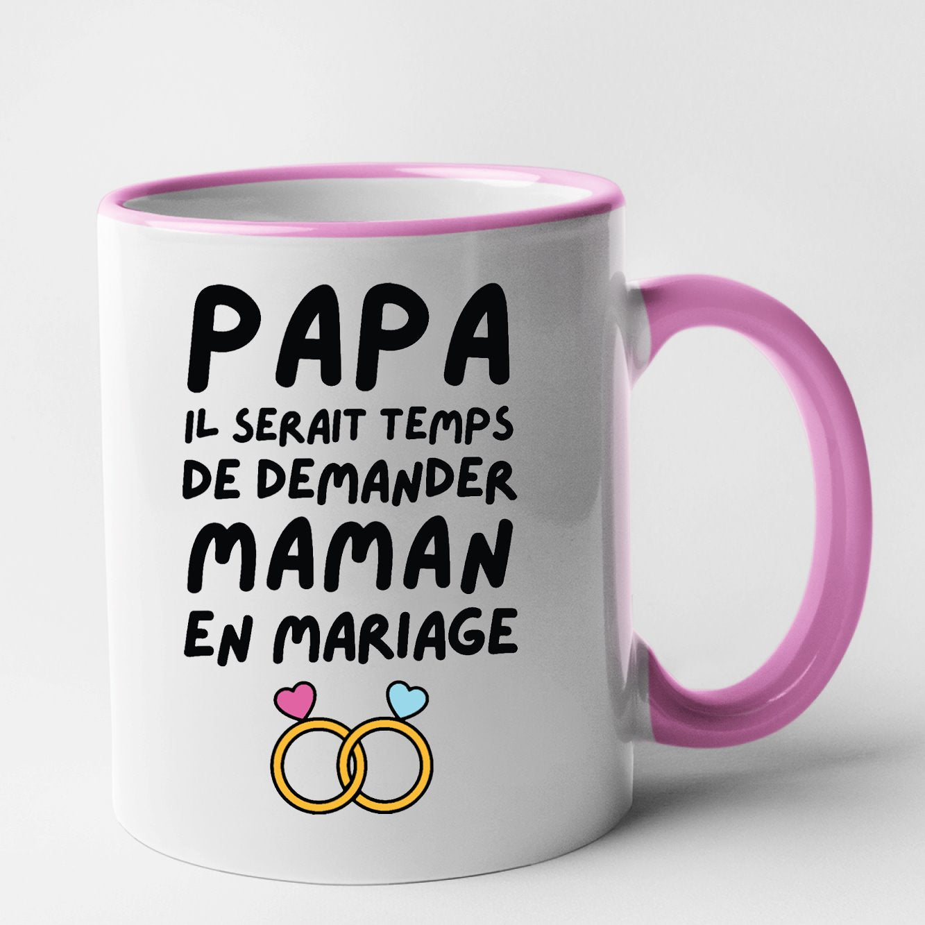 Mug Papa demande en mariage maman Rose