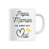 Mug Papa maman se sont dit oui 