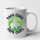 Mug Papa ours Blanc