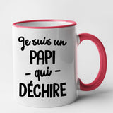 Mug Papi qui déchire Rouge