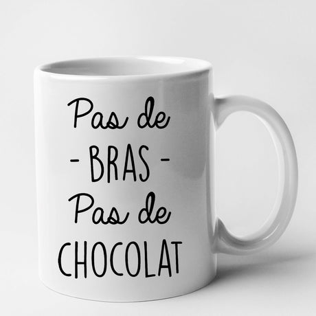 Mug Pas de bras pas de chocolat Blanc