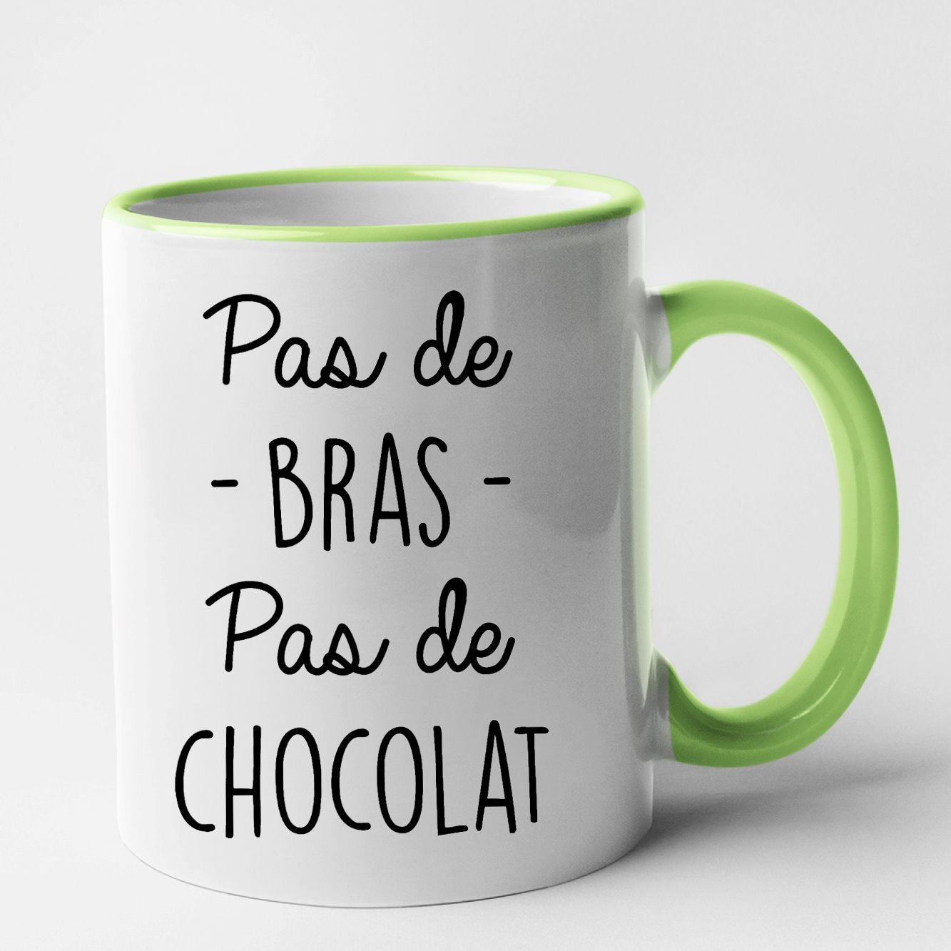 Mug Pas de bras pas de chocolat Vert